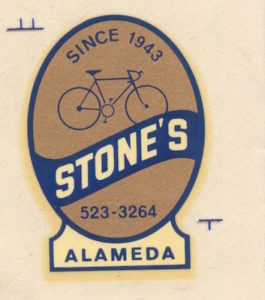 Stone’s Cyclery Alameda