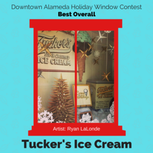 Tucker's Ice Cream winning window