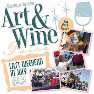 Downtown Alameda Art and Wine Faire