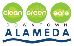 Downtown Alameda Clean Green Safe logo