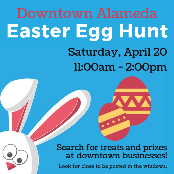 Easter Egg Hunt for Kids Downtown Alameda