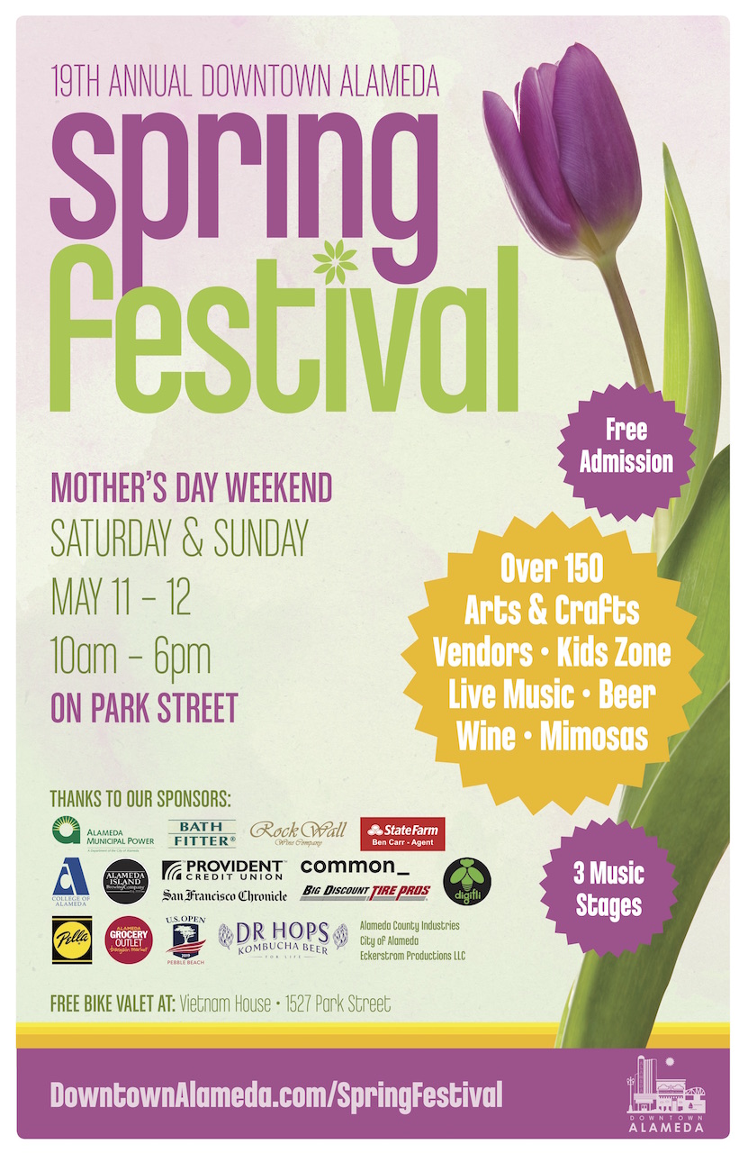 1904019-PSBA-SpringFestival2019-Poster-11x17 Downtown Alameda Spring Festival 2019