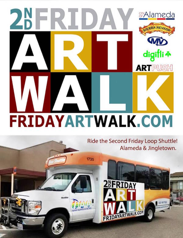 2nd Friday ArtWalk Shuttle in Alameda