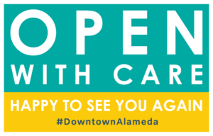 Downtown Alameda Open With Care