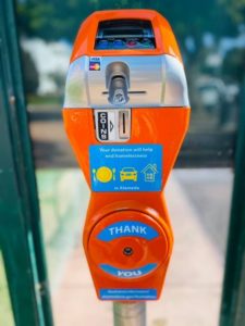 City of Alameda Parking Meters for Homeless