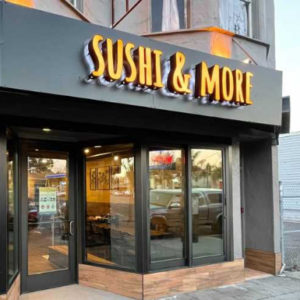 Sushi & More Alameda storefront