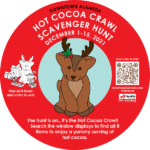 1CocoaCrawlReindeerDecal2021 Reindeer Decal