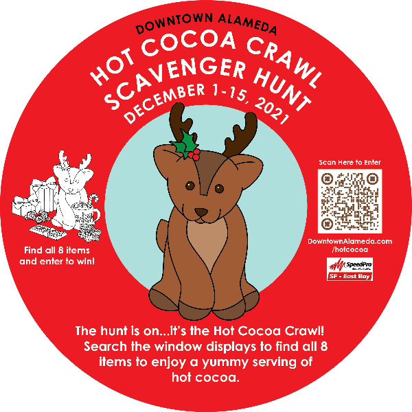 Hot Cocoa Crawl Scavenger Hunt 2021