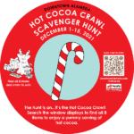4CocoaCrawlCandyCaneDecal2021 Candy Cane Decal