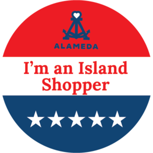 Alameda Island Shopper Sticker