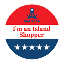 I'm an Island Shopper emblem