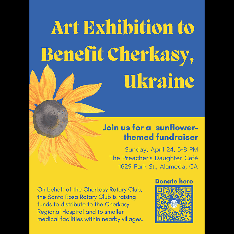 Art Exhibition to Benefit Ukraine @ Preacher's Daughter Bistro