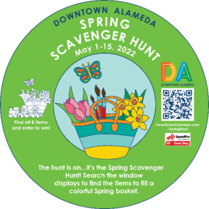Spring Scavenger Hunt decal