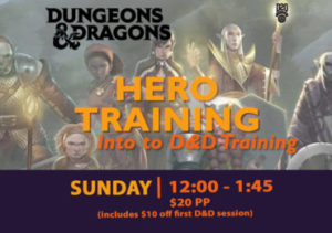 Intro to D&D at D20 Games
