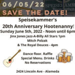 Speisekammer's 20th Anniversary Hootenanny!