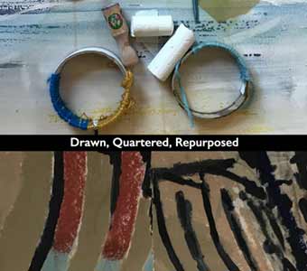 Drawn, Quartered, Repurposed: Gallery Opening