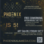 Free Coworking Open House | PHOENIX is 5!