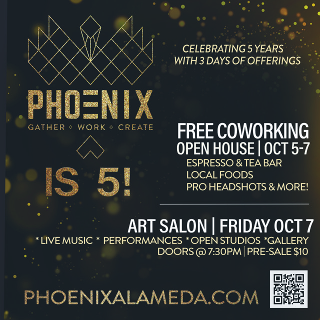PHOENIX is 5! Art Salon