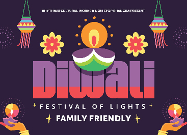 Family Friendly Diwali Celebration with Non Stop Bhangra