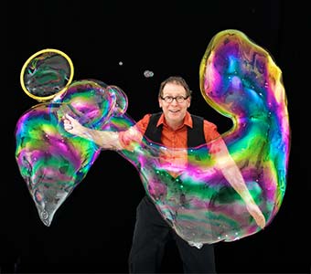 The Amazing Bubble Man