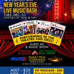 New Year's Eve Live Music Bash