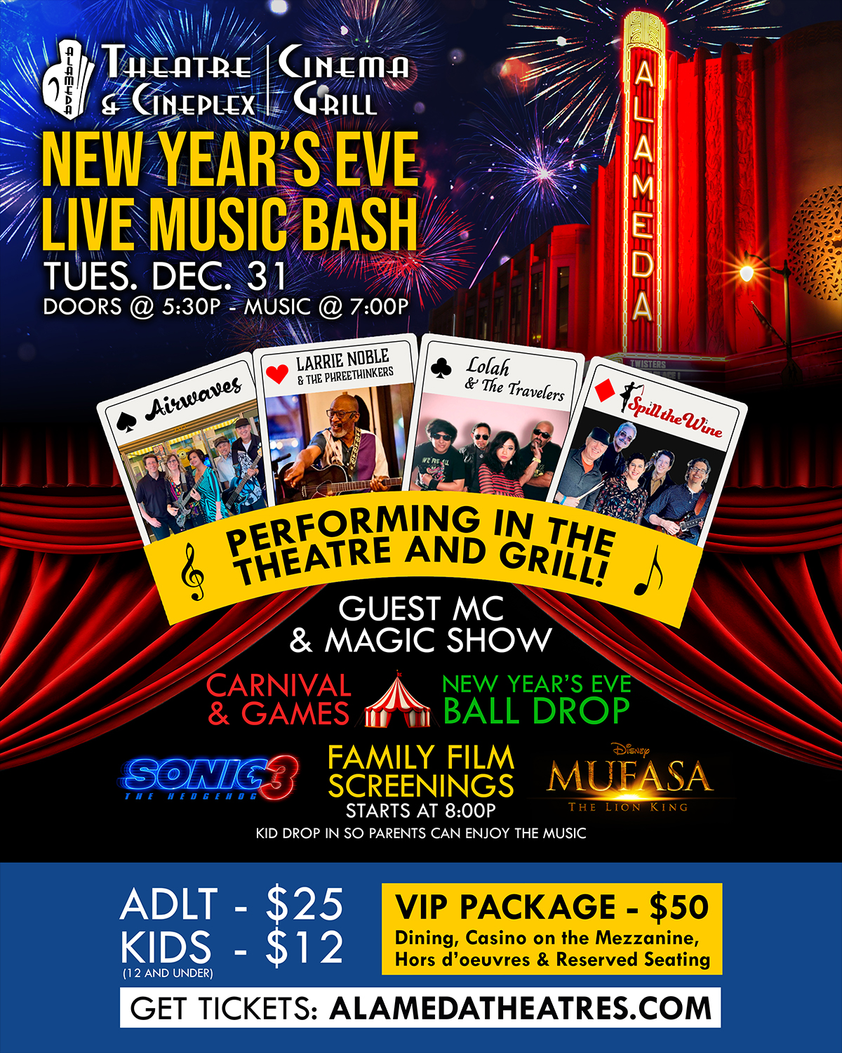 New Year's Eve Live Music Bash