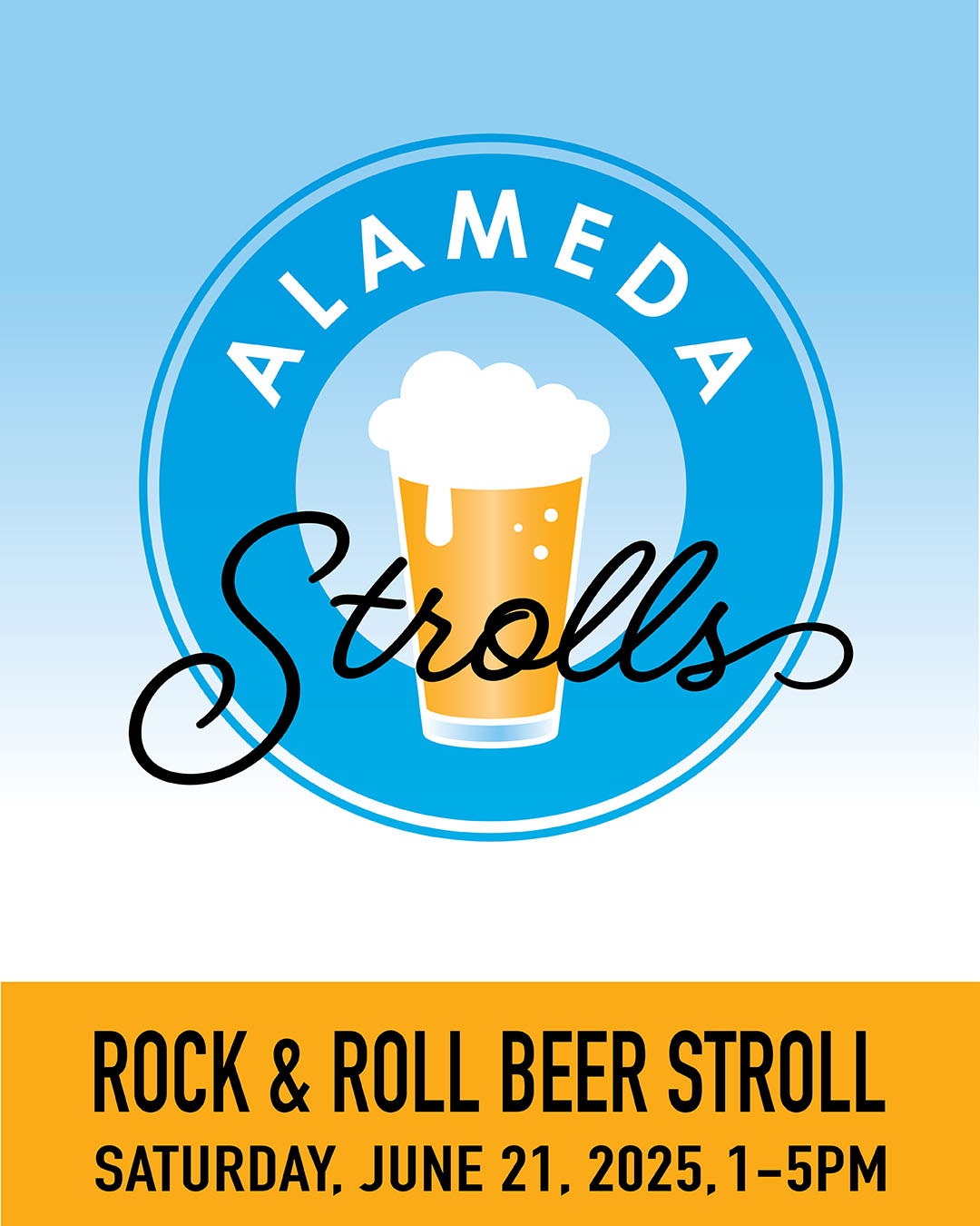 Downtown Alameda Rock & Roll Beer Stroll 2025