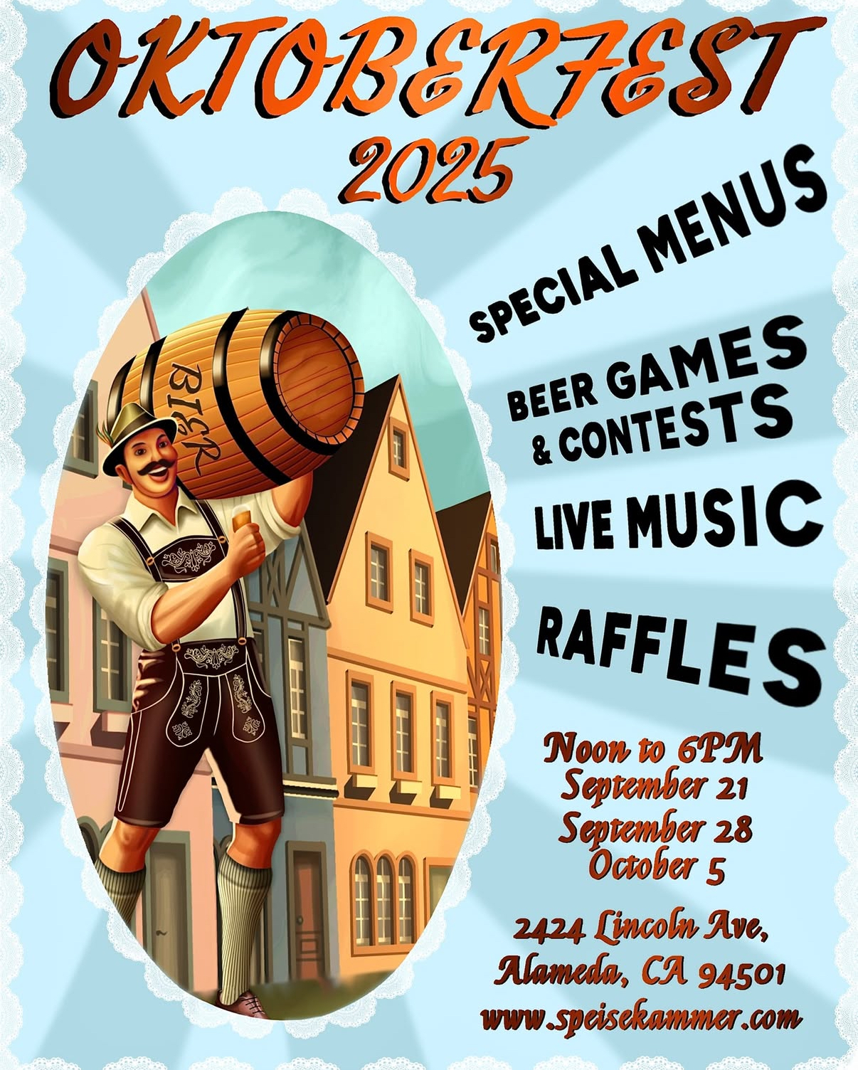 Oktoberfest 2025 @ Speisekammer