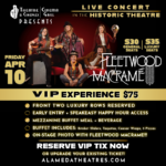 Fleetwood Macramé Concert in Historic Theatre