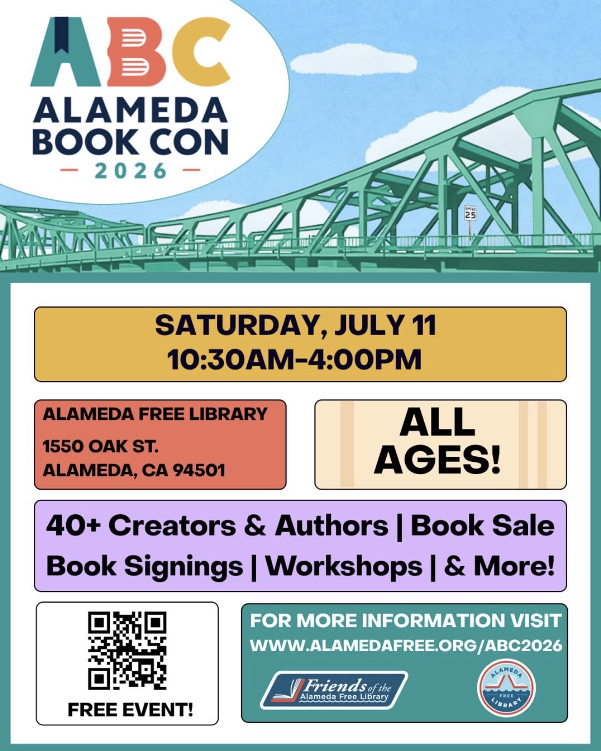 Alameda Book Con 2026
